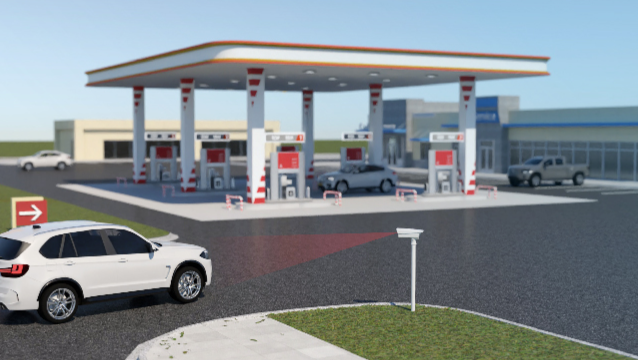 Gas stations